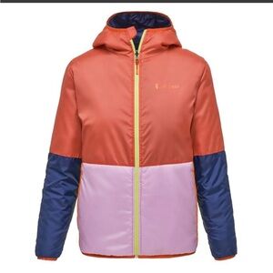 Cotopaxi Womens Teca Calido Hooded Jacket Super Bloom